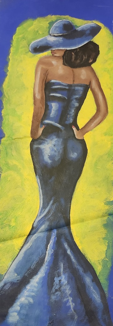 The Lady in Blue